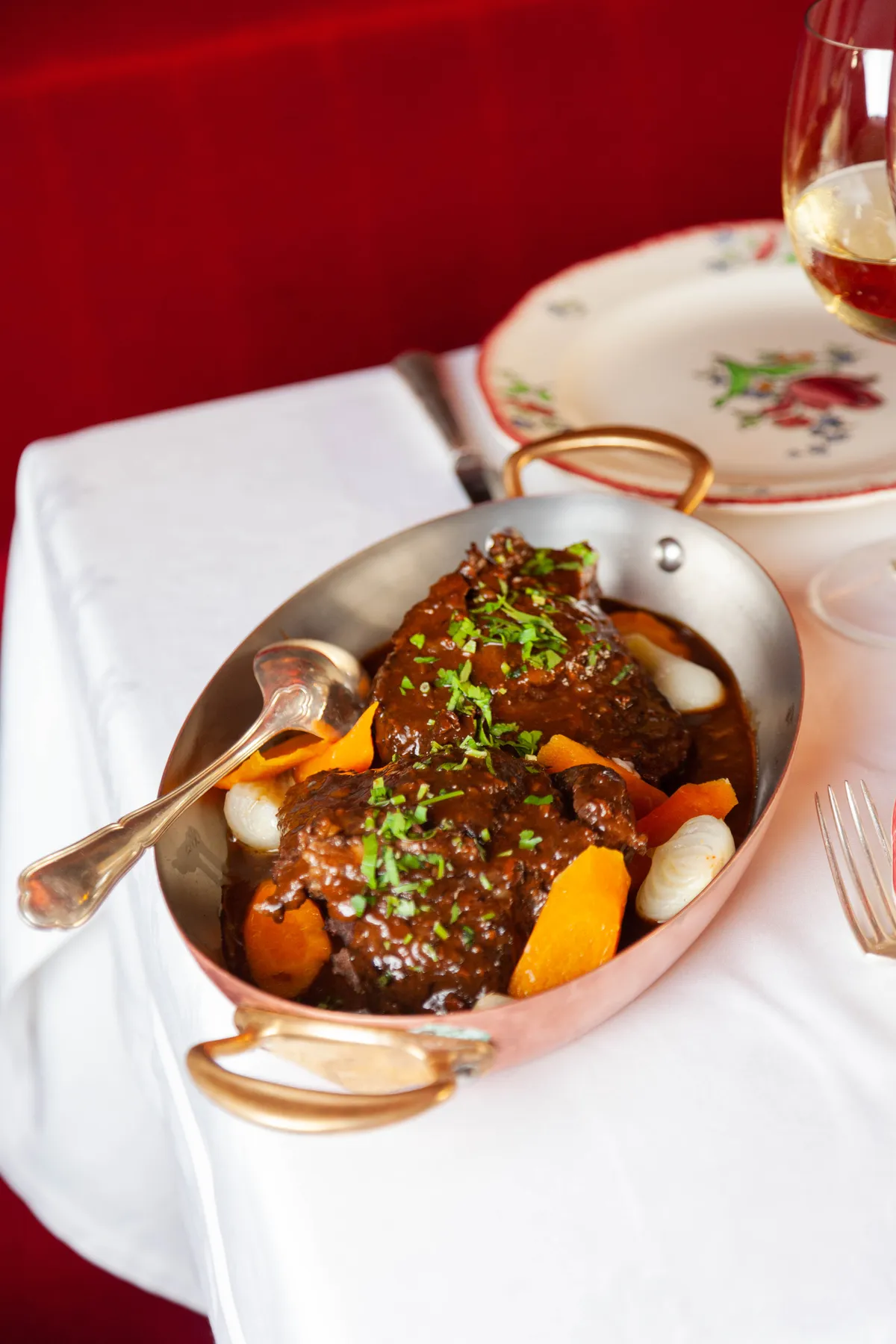 Joue de boeuf bourguignonne