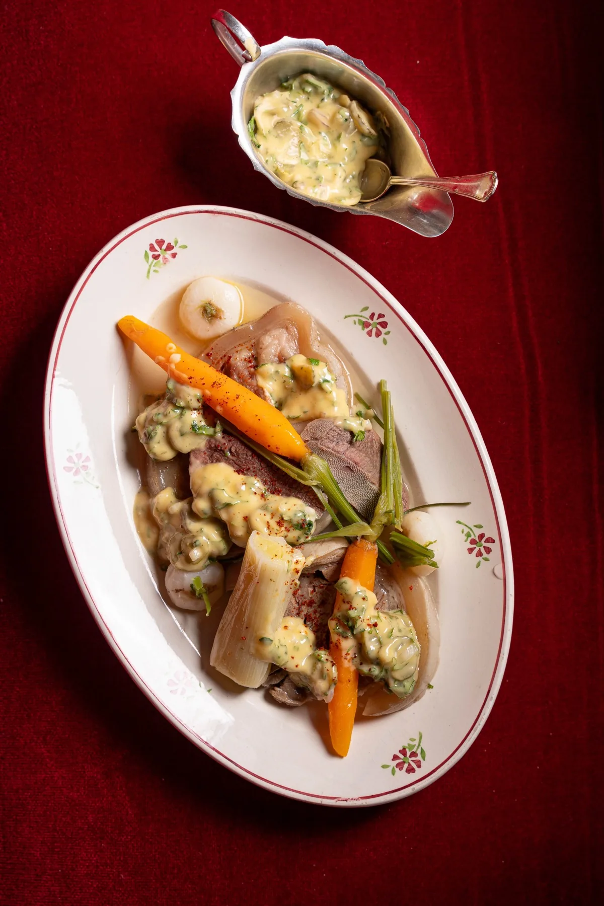 Tete de veau sauce gribiche tradition bistrot
